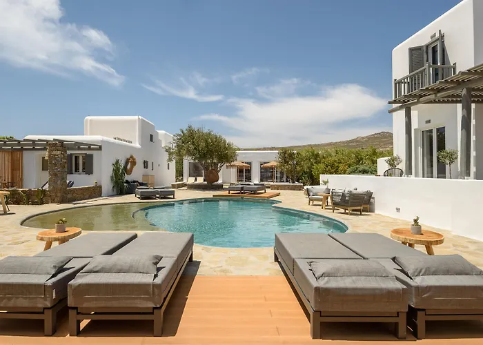 Olive Mykonos Lägenhetshotell Ano Mera