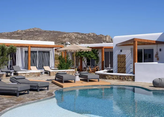Olive Mykonos Lägenhetshotell Ano Mera